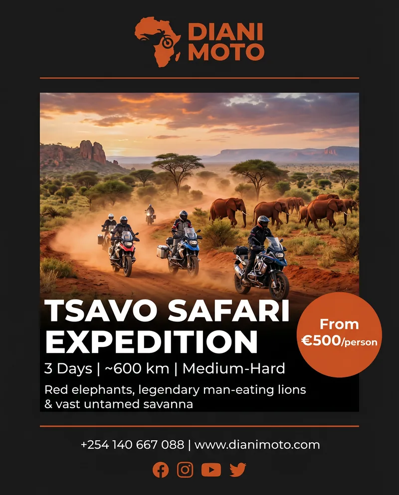 Route 5: Tsavo Wilderness